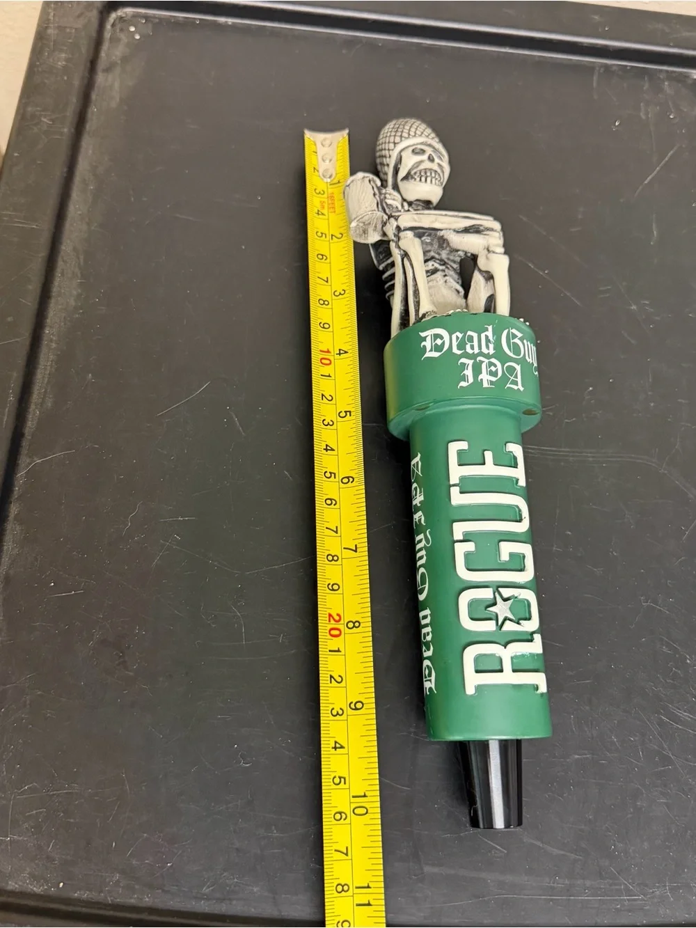 Rogue Dead Guy IPA Skeleton Beer Tap Handle